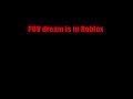 Roblox Dreams