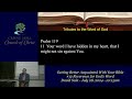 Getting Better Acquainted With Your Bible - #12 Reverence for God's Word - David Sain - 07/28/24