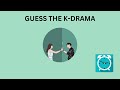 Guess The KDrama | Guess The Korean Drama by Emoji