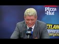 FULL SEGMENT – Cody Rhodes and Jey Uso's CAN’T MISS WWE Fastlane Press Conference