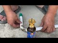 10 Plumbing Tricks That Will Surprise You! gasoline + foam + super glue with pvc and prc pipes ideas