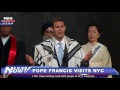 Cantor Azi Schwartz with Pope Francis and 9-11 Memorial Museum