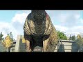 2x TYRANNOSAURUS REX vs 2x INDOMINUS REX (JWD DINOSAURS BATTLE) - Jurassic World Evolution 2