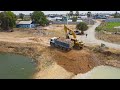 Commence Job With Numerous Machinery Equipment Bulldozer Excavator Dumper Truck