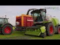Grass silage 2024 | Fendt 724 S4 + Claas triple | + Forage harvesting crew!