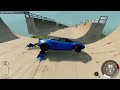 Lamborghini Gallardo Crashes Mega Ramp - BeamNG drive