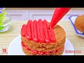 Rainbow KITKAT Cake Easy Recipes 🌈 How To Make Miniature KitKat Cake Compilation 🍭