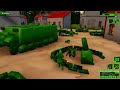 Fighting TOY ARMY MEN with MEGA-WEAPONS in Attack on Toys!