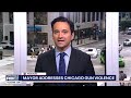 Chicago mayor addresses gun violence: 'We've had enough of it'