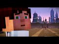 Leave with Petra Vs Stay in Beacontown - Minecraft Story Mode Season 2 Episode 5 Ending Choices