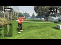 GTA V - Golf: Trevor gets hit by ball