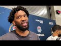 Joel Embiid Reacts To Bad Team USA Debut, Fouling Out Against Canada