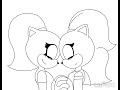 Ty Ty The Hedgehog x Briella Rose Speedpaint