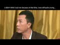 Donnie Yen Asked By Jimmy Lai Could he Beat Jackie Chan or Bruce Lee in Fight