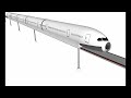 Elevated maglev perpetual motion train