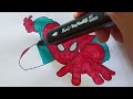 Spiderman New Coloring Pages - How To Color Spider-man #9 | NCS MUSIC #drawing #spiderman #art