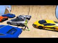 GTA 5 Ragdolls Green-Yellow Spiderman Jumps/Fails (Euphoria Physics) 210