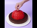 Oddly Satisfying Chocolate Rainbow Cake Idea | So Tasty Chocolate Cake Decorating Tutorial