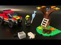 LEGO CITY 4x4 Fire Truck Rescue [Unboxing toys]