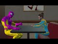 Spiderman challenge nice clothes joker vs spureman vs hulk girl vs  shark spiderman|Game 5 superhero
