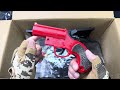 Special police weapon toy set unboxing, Type 95 assault rifle, 1911 pistol, tactical helmet, bomb