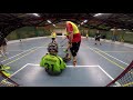 Floorball goalie saves 5