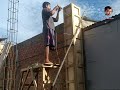 Cara Membuat Mal Tiang Cor Beton Tempel Dengan Dinding Tetangga