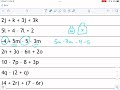 Math-Salamanders: Simplifying Expressions Sheet 6:1