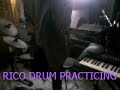 RICO DRUM PRACTICING