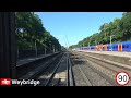 4K Cabview Class 444 029 London Waterloo - Southampton Central - 15.06.2017