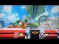 Mario vs Dunk Hunt - Smash Bros Wii U