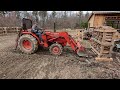 Two simple builds that will transform your firewood process | Firewood Pallets & Splitter Deck