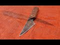 Knife Making--Using a Gear Paddle | How to Make a Japanese Dagger~Blacksmith