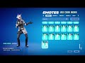 ALL FORTNITE ICON SERIES & NEW TIKTOK EMOTES (SONIC SURFER, REBELLIOUS, TO THE BEAT, CURIOUS!)