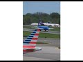 Breeze Airways E190 Sports Charter Landing At Albany International Airport