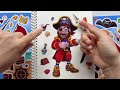 [ToyASMR] Decorate with Sticker Book Pirate Captain,Pirate,Parrot,Treasure
