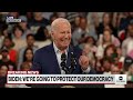 Biden speaks at campaign rally in North Carolina following debate