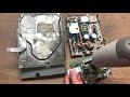 Restoration old broken Original PlayStation PS3 console | Vintage Retro console Restore & Repair