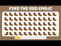 Find The ODD Number And Letter #4 | Find the ODD One Out | Emoji Quiz | Easy, Medium, Hard Levels