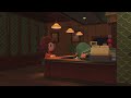 pov: you're studying at the roost while it rains || animal crossing music + rain ambience
