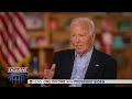 Biden says he will stay in the race and disputes low approval rating l ABC News exclusive