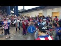 La murga del ciclon - Esta es la hinchada mas grande del Paraguay - vs Nacional de UY