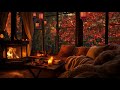 Sleep w Cozy Rain Autumn  Sleep Sounds & Relaxing Gentle Rain Sounds for Sleeping Problems