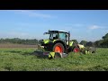 Mowing First Grass | Claas Arion 530 + Disco | 2024