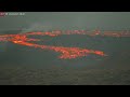 Jun 14, 2024: Lava Breakout from the North Lava Lake at Iceland Volcano