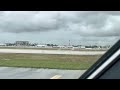 United 757-200 takeoff roll from Miami