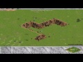Age of Empires: RoR v1.0, Speed 2x, Hill Country, No Walls, No Towers 12-24-2016