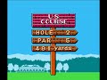 NES Open Tournament Golf | Gameplay NES HD 1080p
