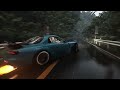 Mazda RX-7 Drifting in heavy rain - Assetto Corsa VR/4K