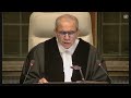 LIVE: World Court gives ruling on Israel's war in Gaza